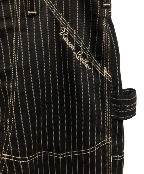 VANSON（バンソン）VANSON (バンソン) ダブルニー ペインターパンツ ブラック サイズ:36の古着・服飾アイテム