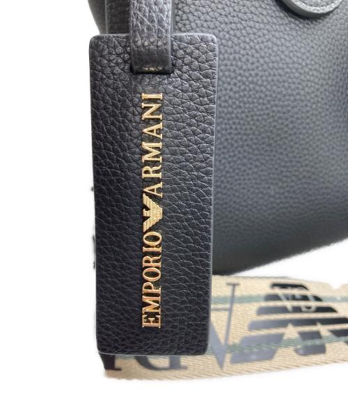 EMPORIO ARMANI（エンポリオ アルマーニ）EMPORIO ARMANI (エンポリオ アルマーニ) My EA 2ＷAYバッグ ブラックの古着・服飾アイテム