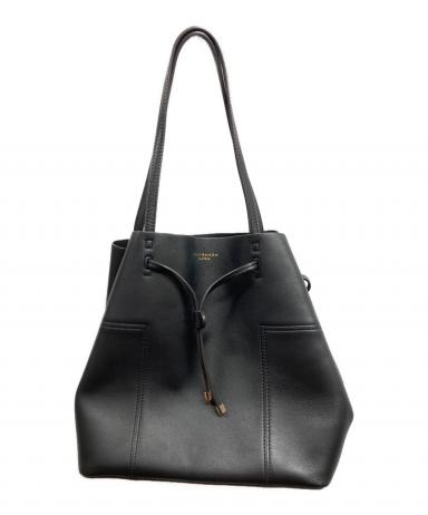 ブラック トートバッグ BLOCK-T BURCH 【近年モデル】TORY トリーバーチ PATENT エラ Ella BURCH TORY トリーバーチ BURCH TORY バッグ