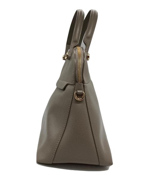 FURLA（フルラ）FURLA (フルラ) Piper ハンドバッグ ブラウンの古着・服飾アイテム