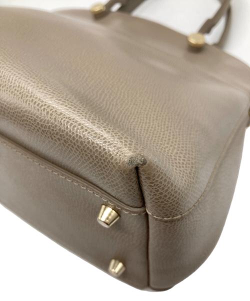 FURLA（フルラ）FURLA (フルラ) Piper ハンドバッグ ブラウンの古着・服飾アイテム