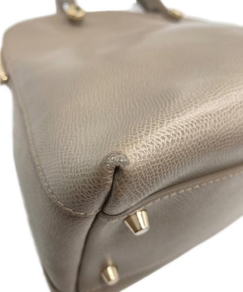 FURLA（フルラ）FURLA (フルラ) Piper ハンドバッグ ブラウンの古着・服飾アイテム
