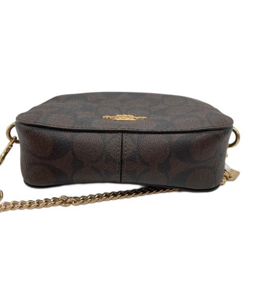 COACH（コーチ）COACH (コーチ) シグネチャー ミニセレナ クロスボディ 2Way ショルダーバッグ ポーチ ブラウンの古着・服飾アイテム
