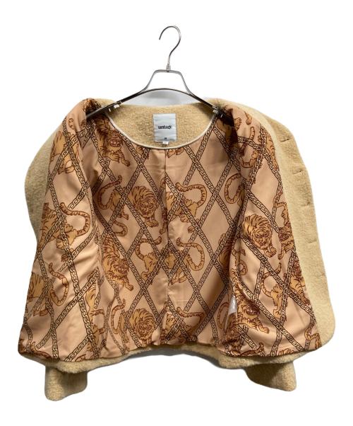 untage（アンテージ）untage (アンテージ) ツイードジャケット ベージュ サイズ:Lの古着・服飾アイテム