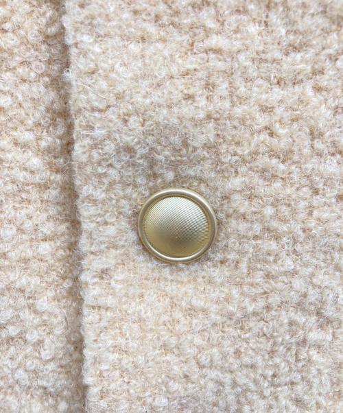 untage（アンテージ）untage (アンテージ) ツイードジャケット ベージュ サイズ:Lの古着・服飾アイテム