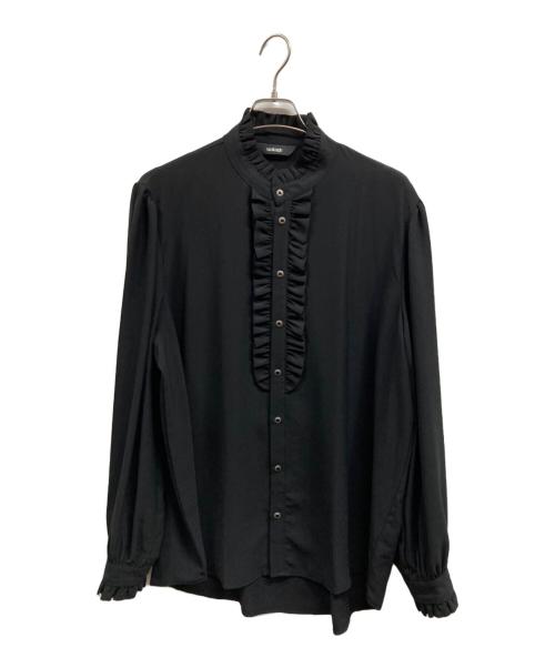 untage（アンテージ）untage (アンテージ) フリルシャツ ブラック サイズ:不明の古着・服飾アイテム