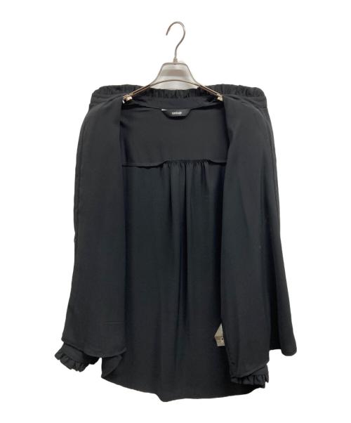 untage（アンテージ）untage (アンテージ) フリルシャツ ブラック サイズ:不明の古着・服飾アイテム