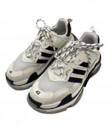 BALENCIAGA×adidas（バレンシアガ×アディダス）の古着「Triple S Sneaker」｜グレー