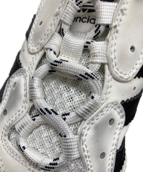 BALENCIAGA（バレンシアガ）BALENCIAGA (バレンシアガ) adidas (アディダス) Triple S Sneaker グレー サイズ:27.5の古着・服飾アイテム