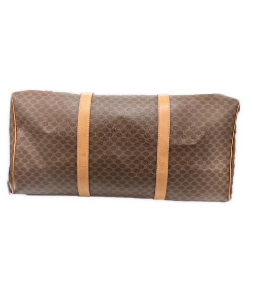 CELINE（セリーヌ）CELINE (セリーヌ) マカダム柄 ボストンバッグ ブラウンの古着・服飾アイテム