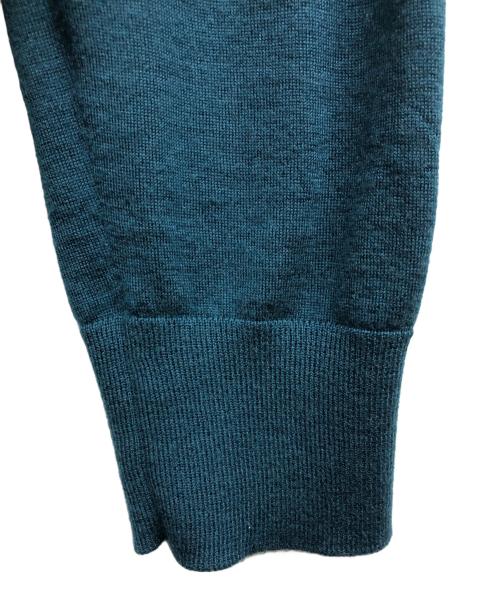 DIOR HOMME（ディオール オム）DIOR HOMME (ディオール オム) ROUND NECK KNITS グリーン サイズ:Sの古着・服飾アイテム