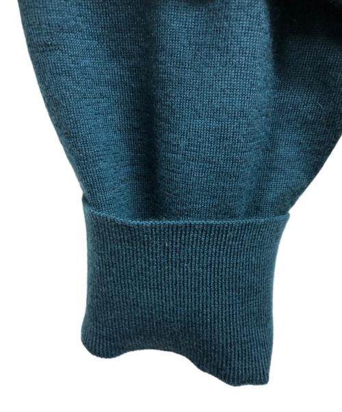 DIOR HOMME（ディオール オム）DIOR HOMME (ディオール オム) ROUND NECK KNITS グリーン サイズ:Sの古着・服飾アイテム