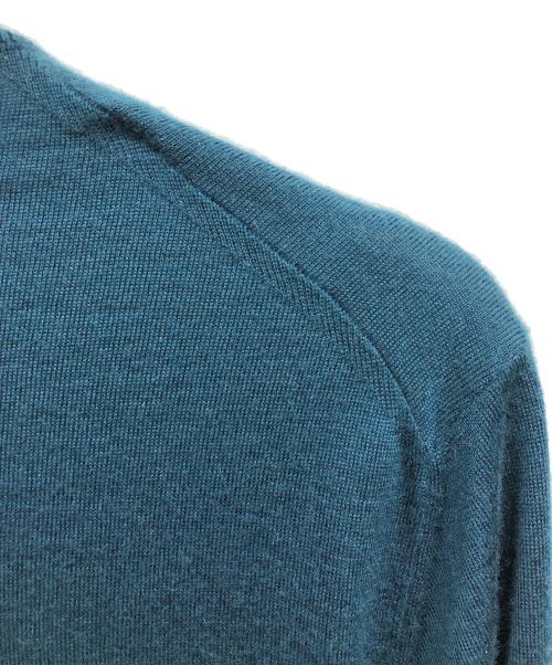DIOR HOMME（ディオール オム）DIOR HOMME (ディオール オム) ROUND NECK KNITS グリーン サイズ:Sの古着・服飾アイテム
