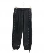 SUPREMEシュプリーム）の古着「25FW Piping Sweatpant」｜ブラック