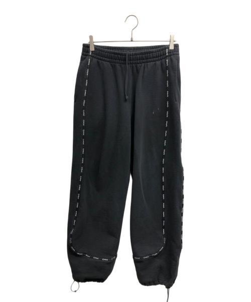 SUPREME（シュプリーム）Supreme (シュプリーム) 25FW Piping Sweatpant ブラック サイズ:Sの古着・服飾アイテム