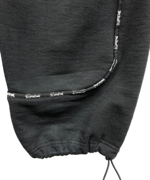 SUPREME（シュプリーム）Supreme (シュプリーム) 25FW Piping Sweatpant ブラック サイズ:Sの古着・服飾アイテム