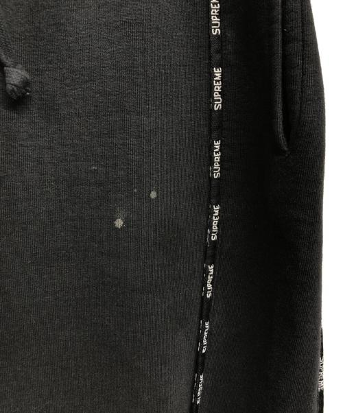 SUPREME（シュプリーム）Supreme (シュプリーム) 25FW Piping Sweatpant ブラック サイズ:Sの古着・服飾アイテム