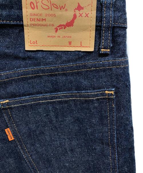 orSlow（オアスロウ）orSlow (オアスロウ) リジットデニムパンツ インディゴ サイズ:Sの古着・服飾アイテム