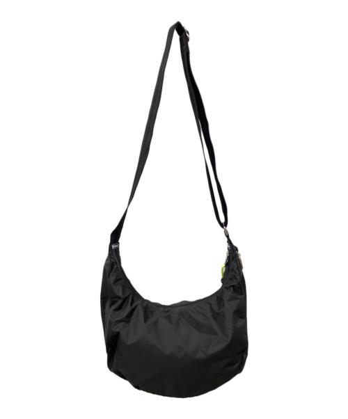 LeSportsac（レスポートサック）LeSportsac (レスポートサック) MSGM (エムエスジーエム) コラボナイロンショルダーバッグ ブラックの古着・服飾アイテム