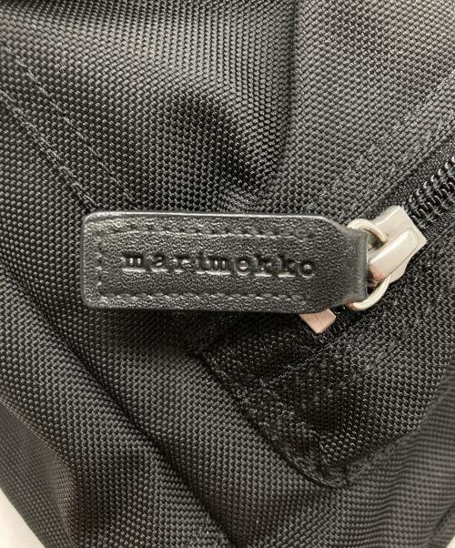 marimekko（マリメッコ）marimekko (マリメッコ) ショルダーバッグ ブラックの古着・服飾アイテム