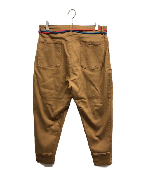 glamb（グラム）glamb (グラム) ストレッチテーパードパンツ ブラウン サイズ:L 未使用品の古着・服飾アイテム