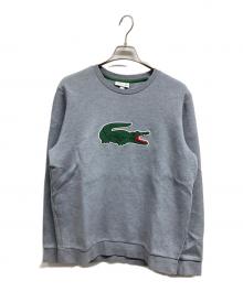 LACOSTE（ラコステ）の古着「ロゴスウェット」｜グレー