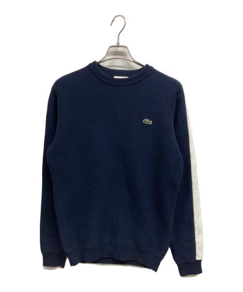 LACOSTE（ラコステ）LACOSTE (ラコステ) コットンニット ネイビー サイズ:Mの古着・服飾アイテム