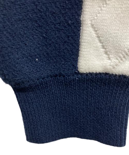 LACOSTE（ラコステ）LACOSTE (ラコステ) コットンニット ネイビー サイズ:Mの古着・服飾アイテム