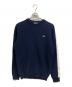 LACOSTE（ラコステ）の古着「コットンニット」｜ネイビー