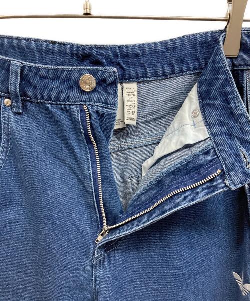 adidas（アディダス）adidas (アディダス) アディカラー デニム ファイヤーバードパンツ/adidasパンツ インディゴ サイズ:Ｗ32の古着・服飾アイテム