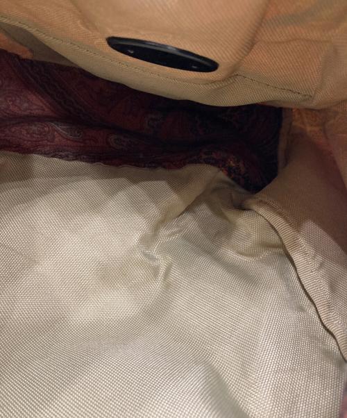 ETRO（エトロ）ETRO (エトロ) ペイズリーリュック ブラウンの古着・服飾アイテム