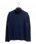 DIOR（ディオール）の古着「CDダイヤモンド ハイネック ニット セーター」｜ネイビー