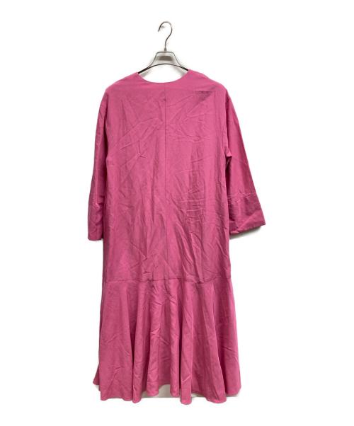house of lotus（ハウスオブロータス）HOUSE OF LOTUS (ハウスオブロータス) リネンブレンドワンピース ピンク サイズ:Mの古着・服飾アイテム