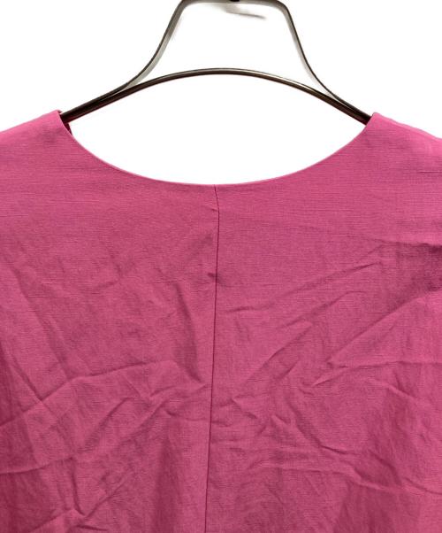 house of lotus（ハウスオブロータス）HOUSE OF LOTUS (ハウスオブロータス) リネンブレンドワンピース ピンク サイズ:Mの古着・服飾アイテム