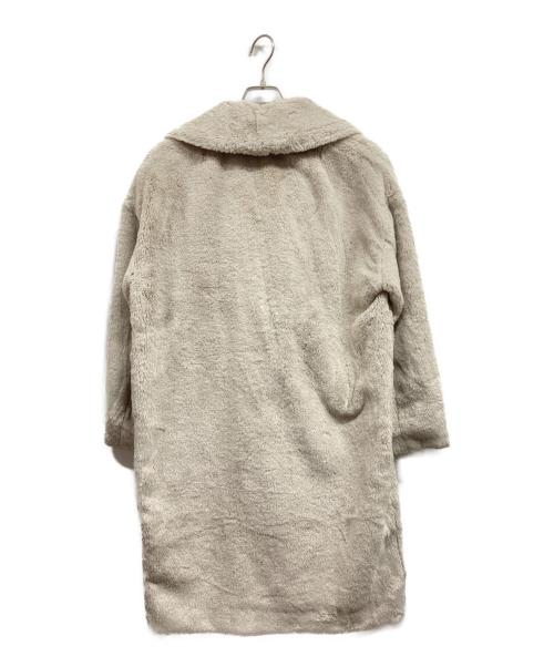 HERNO（ヘルノ）HERNO (ヘルノ) エコファーコート ベージュ サイズ:42の古着・服飾アイテム