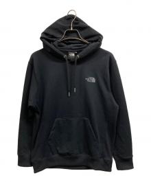 THE NORTH FACE（ザ ノース フェイス）の古着「Back Square Logo Hoodie」｜ブラック