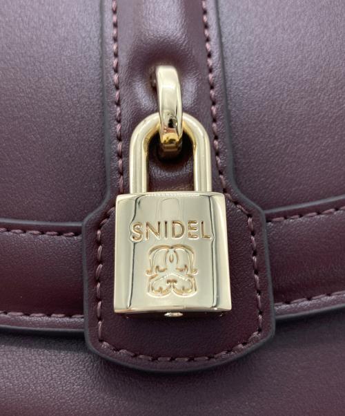 Snidel（スナイデル）Snidel (スナイデル) ハーフムーンバッグ レッド 未使用品の古着・服飾アイテム