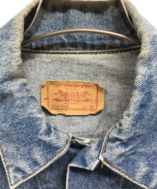 LEVI'S（リーバイス）LEVI'S (リーバイス) 80's70506 デニムジャケット ブルー サイズ:40Rの古着・服飾アイテム