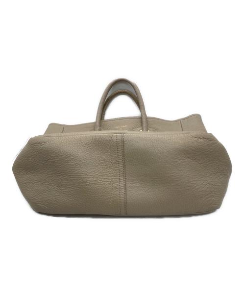 YOUNG & OLSEN The DRYGOODS STORE（ヤングアンドオルセン ザ ドライグッズストア）YOUNG & OLSEN The DRYGOODS STORE (ヤングアンドオルセン ザ ドライグッズストア) レザーハンドバッグ ベージュの古着・服飾アイテム