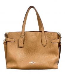 COACH（コーチ）の古着「2WAYバッグ」｜ブラウン