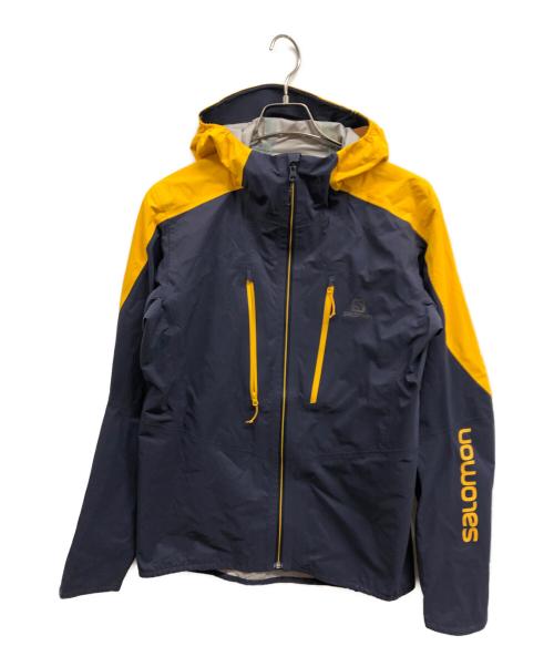 SALOMON（サロモン）SALOMON (サロモン) GORE-TEX シェルジャケット ネイビー サイズ:Sの古着・服飾アイテム