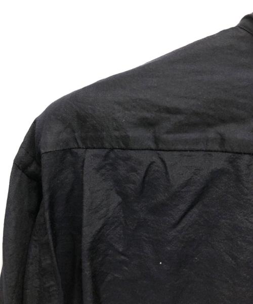 COMOLI（コモリ）COMOLI (コモリ) WOOL SILK PULLOVER SHIRT ネイビー サイズ:3の古着・服飾アイテム
