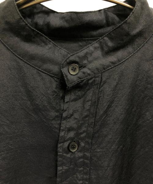 COMOLI（コモリ）COMOLI (コモリ) WOOL SILK PULLOVER SHIRT ネイビー サイズ:3の古着・服飾アイテム