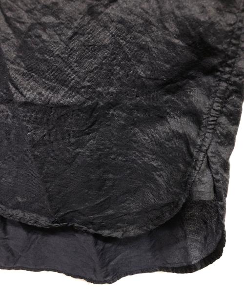 COMOLI（コモリ）COMOLI (コモリ) WOOL SILK PULLOVER SHIRT ネイビー サイズ:3の古着・服飾アイテム