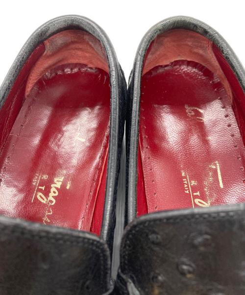 Salvatore Ferragamo（サルヴァトーレ フェラガモ）Salvatore Ferragamo (サルヴァトーレ フェラガモ) ガンチーニローファー ブラック サイズ:SIZE 5 1/2の古着・服飾アイテム
