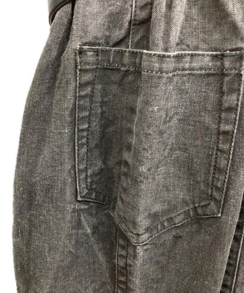 UNITED TOKYO（ユナイテッドトーキョー）UNITED TOKYO (ユナイテッドトーキョー) 2way Waist Belted Denim Skirt グレー サイズ:2の古着・服飾アイテム