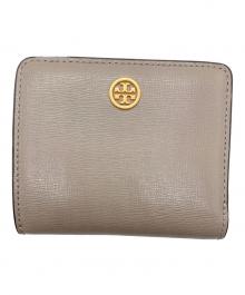 TORY BURCH（トリーバーチ）の古着「コンパクトウォレット」｜ブラウン