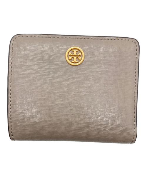 TORY BURCH（トリーバーチ）TORY BURCH (トリーバーチ) コンパクトウォレット ブラウンの古着・服飾アイテム