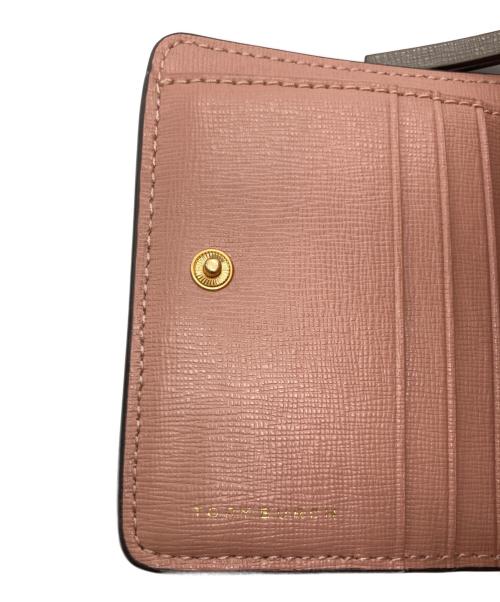 TORY BURCH（トリーバーチ）TORY BURCH (トリーバーチ) コンパクトウォレット ブラウンの古着・服飾アイテム