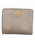 TORY BURCH（トリーバーチ）の古着「コンパクトウォレット」｜ブラウン